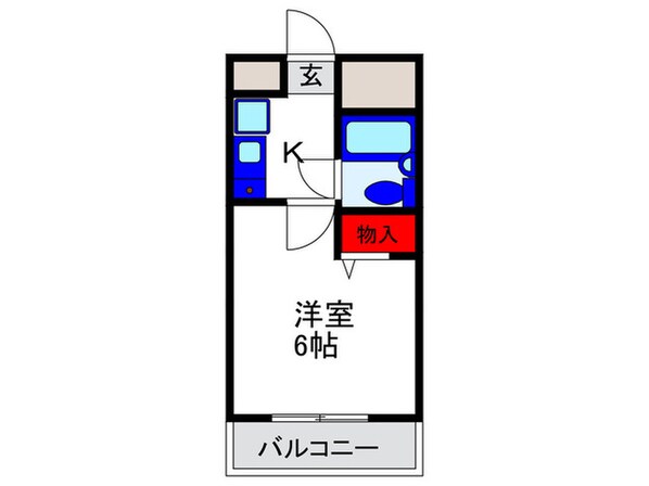 仲ハイム箕輪の物件間取画像